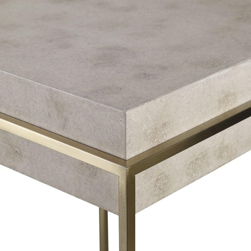 Uttermost Inda  24 Inch Modern Accent Table  - Image 4
