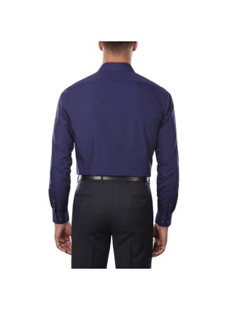 slim fit dress slacks Cronbie Long Sleeve Stain Shield Shirt
