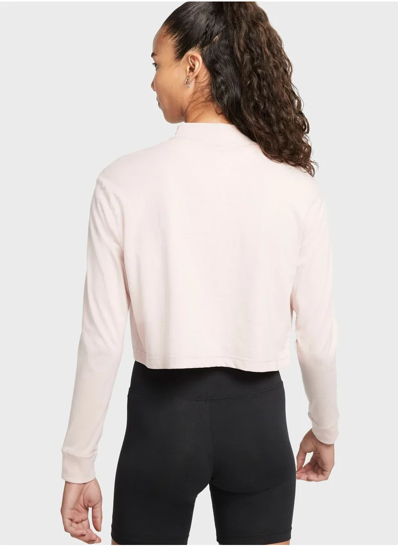 Nike Nsw Mock Neck T-Shirt
