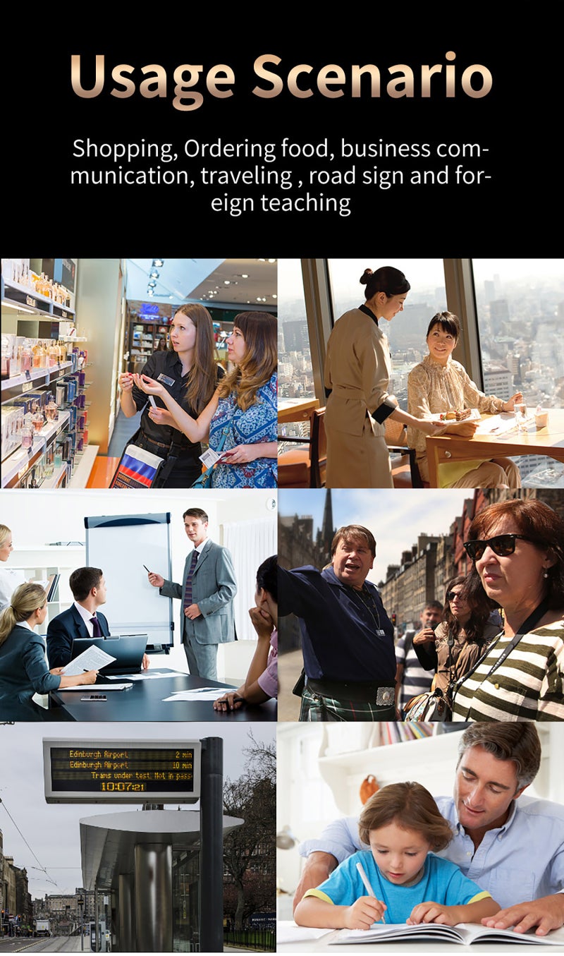 Text Scanner Pen: 2.75 Million Words, 116 Online & 11 Offline Languages, High Accuracy - Instant Scan Recognition, Voice Translator Device for Language Learners, International Travelers & Office Use - Image 4