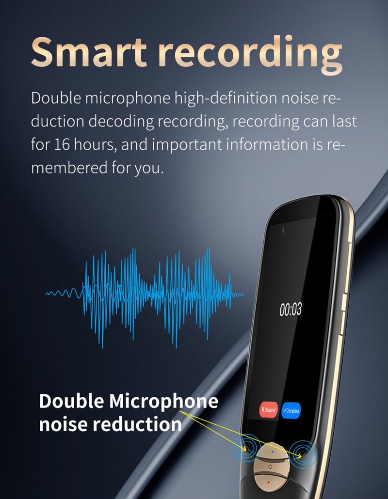 Text Scanner Pen: 2.75 Million Words, 116 Online & 11 Offline Languages, High Accuracy - Instant Scan Recognition, Voice Translator Device for Language Learners, International Travelers & Office Use - Image 5
