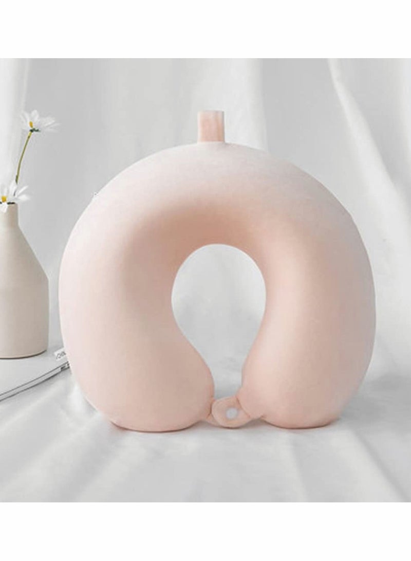 Travel Pillow Airplane Neck Pillow for Traveling 100% Pure Memory Foam U Shaped Neck Pillow Washable Super Lightweight Portable Headrest Great for Airplane Chair Car Home Office
