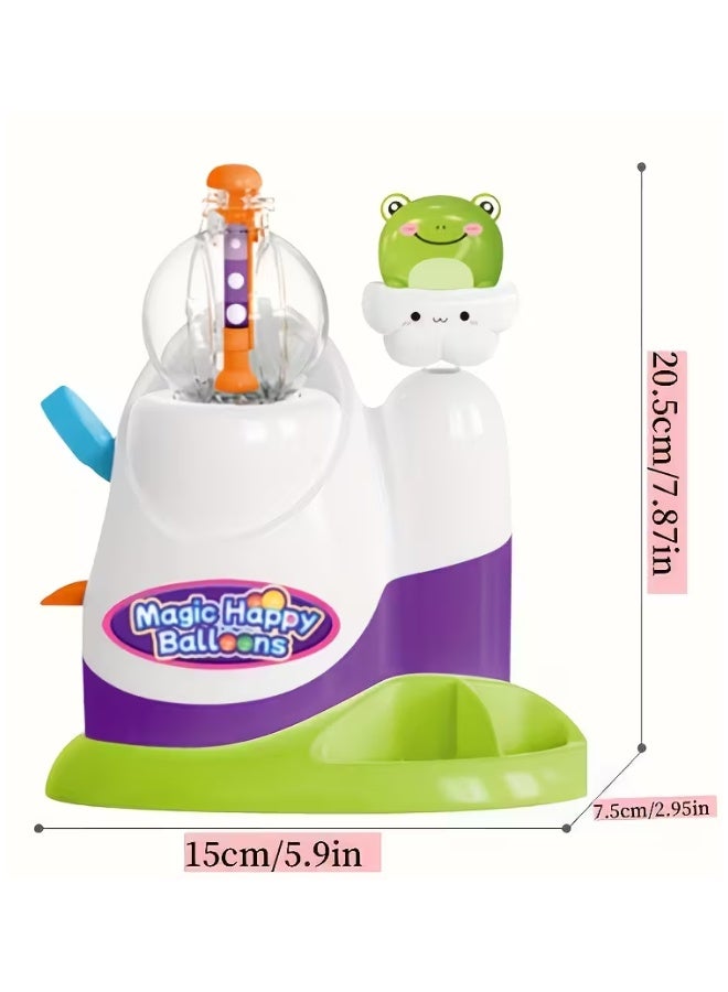 DAT Magic Happy Balloons DIY Balloon Maker Machine Playset for Kids, Creative Animal Toy, Multicolor - Image 2