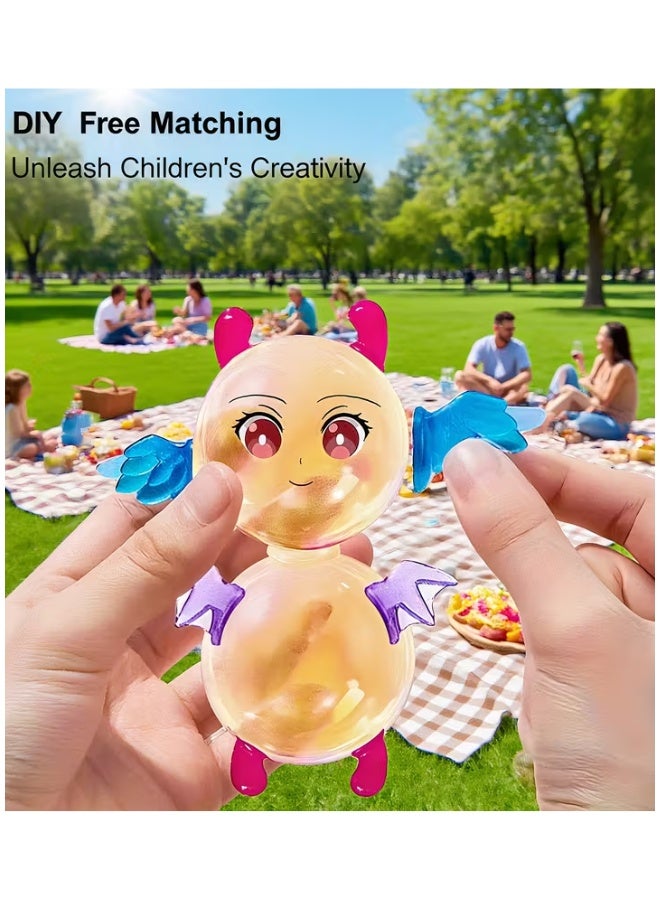 DAT Magic Happy Balloons DIY Balloon Maker Machine Playset for Kids, Creative Animal Toy, Multicolor - Image 5