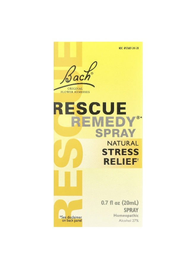 Bach باخ، العلاجات الزهرية الأصلية، رذاذ علاج الإنقاذ®، 0.7 أونصة سائلة (20 مل) - Image 2