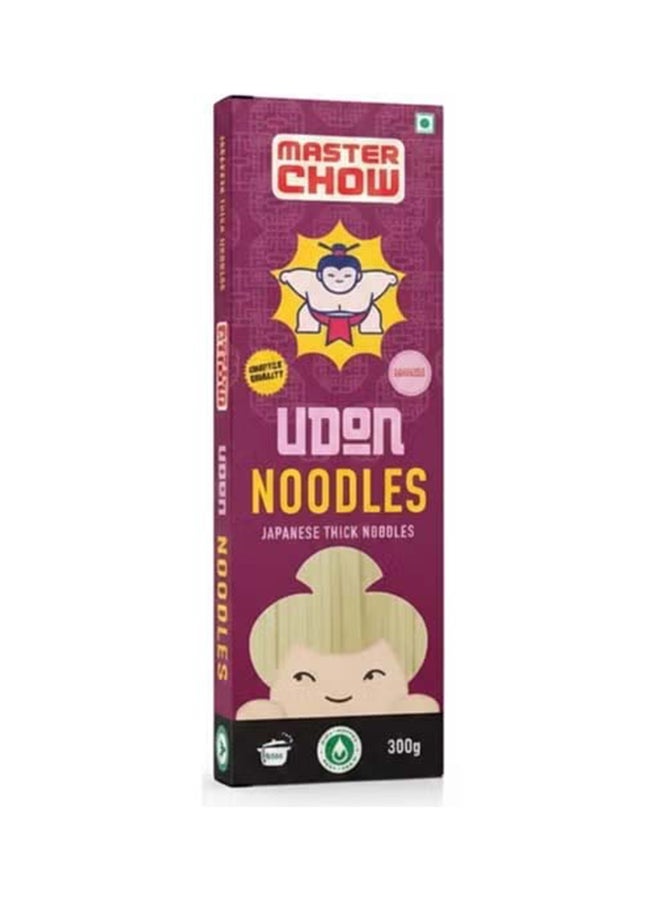 MASTER CHOW Udon Japanese Thick Noodles 300g - Image 1