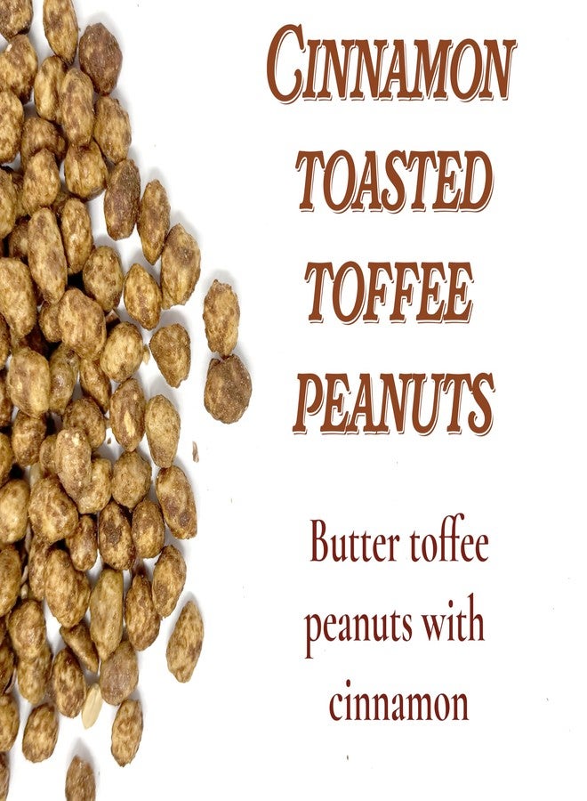crait Cinnamon Toasted Butter Toffee Peanuts, Cinnamon Coated Butter Toffee Peanuts, Sweet and Crunchy Snack Resealable 8 Ounce - Image 4
