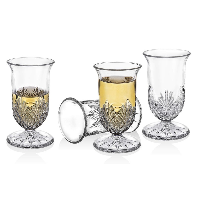 Godinger Whiskey Glasses Dublin 4oz  Set of 4