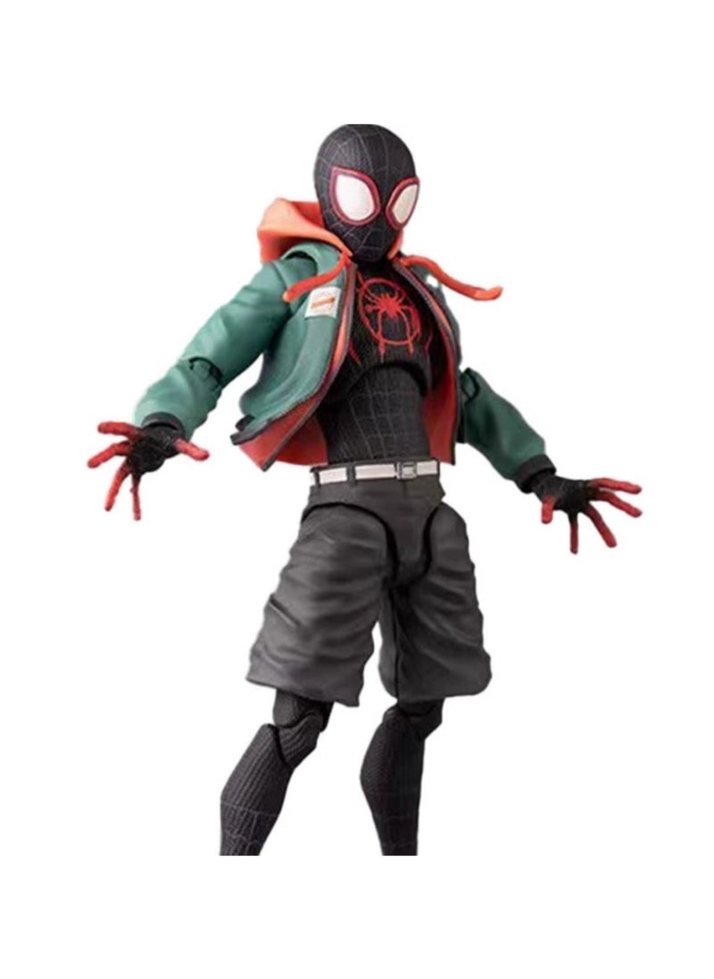 Parallel Universe Miles Spider Action Figure Toy Doll Model Gift