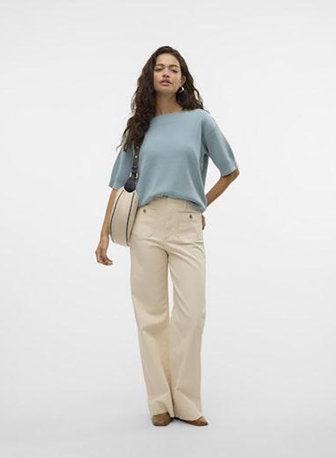 VERO MODA Vmkayla Hr Wide Pocket Jeans Mix  - Image 1