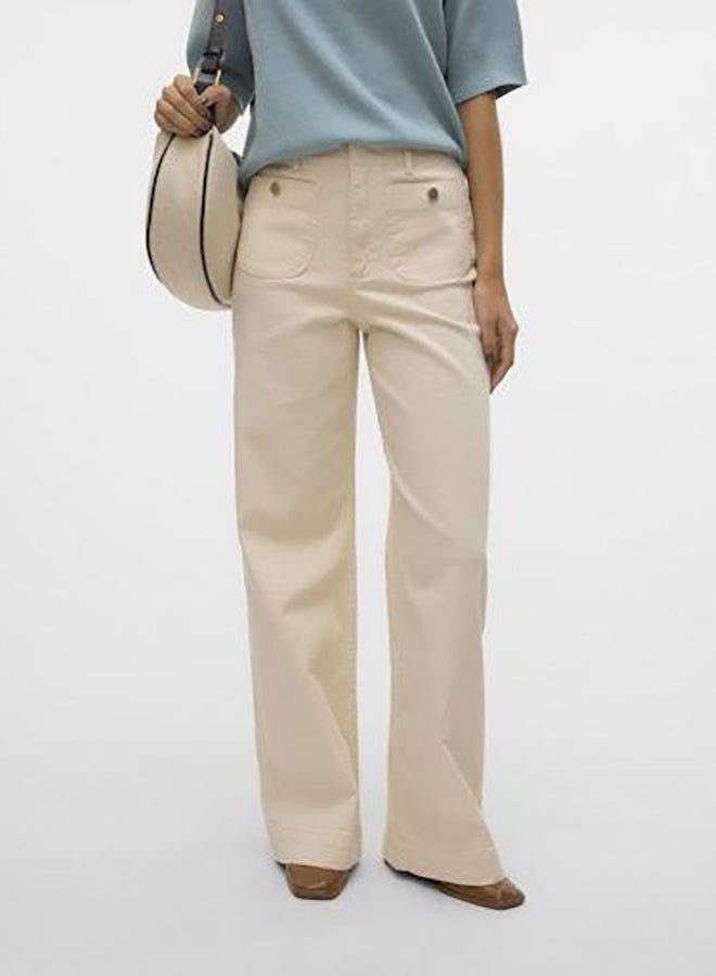 VERO MODA Vmkayla Hr Wide Pocket Jeans Mix  - Image 4