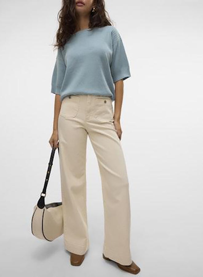 VERO MODA Vmkayla Hr Wide Pocket Jeans Mix  - Image 2