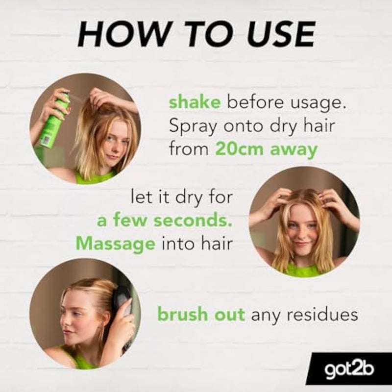 Got2b Go To Be Dry Extra Fresh Shampoo 200Ml - Image 2