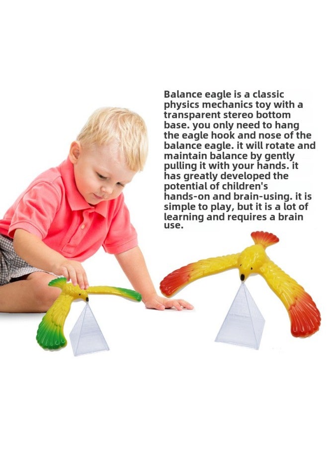 Creative Balance Eagle 80 Nostalgic Toys Strange Parent-Child Interactive Kindergarten Prizes Children's Toys Wholesale-Color:Balance Eagle ]  - Image 4