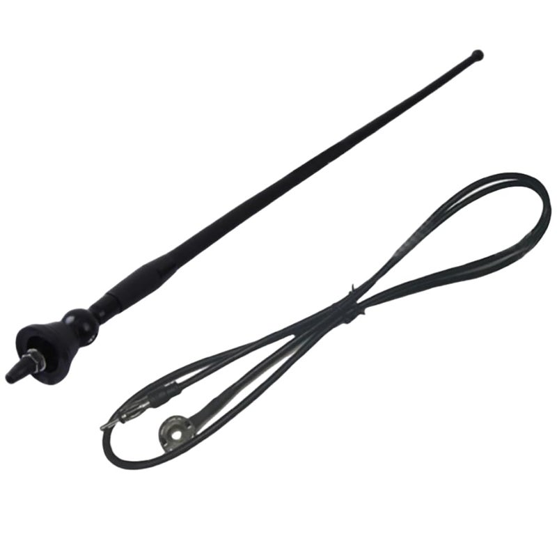 TREADALT-TEC Waterproof Marine Antenna Rubber Duck Dipole Flexible Mast FM AM Antenna for Boat Radio Car ATV UTV RZR Tractor Motorcycle Yacht Black - Image 5
