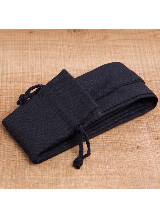 PJ Sword Bag Wooden Sword Sword Sword Light Sword Storage Bag Star Wars Laser Sword Portable Sword Bag Premium Thickened Canvas-Color:Black Sword Bag (in) Can Hold 100cm  - Image 2