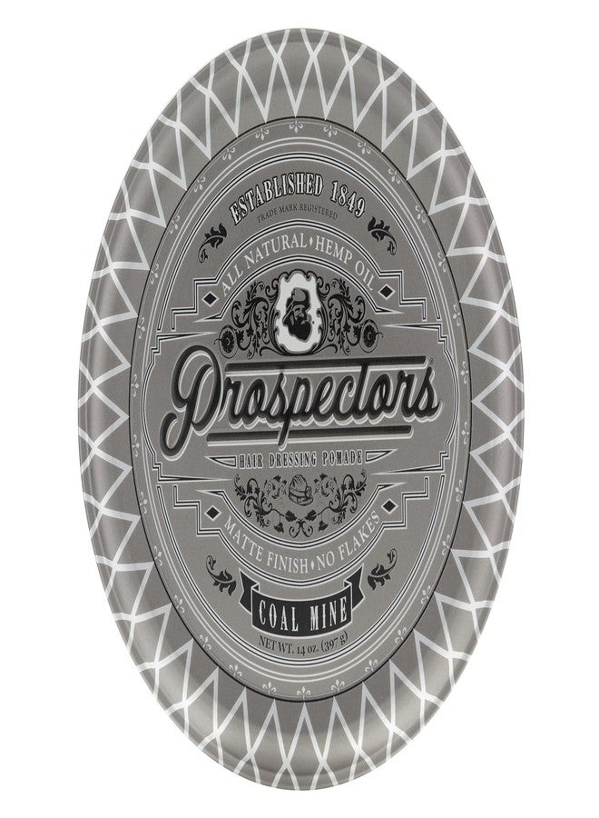 PROSPECTORS بومادة الشعر غير اللامعة من بروسبكتورز - علبة معدنية 14 أونصة من طين الفحم - Image 2