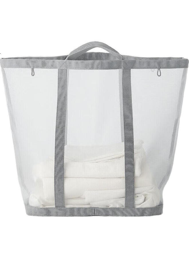 MUJI (موجي) سلة غسيل قطنية شبكية إصدار محدود - Image 2
