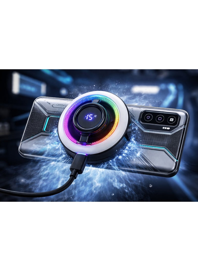 MEMO CX17 Magnetic Cooler Fan – Powerful Mobile Phone Cooling Solution - Image 2
