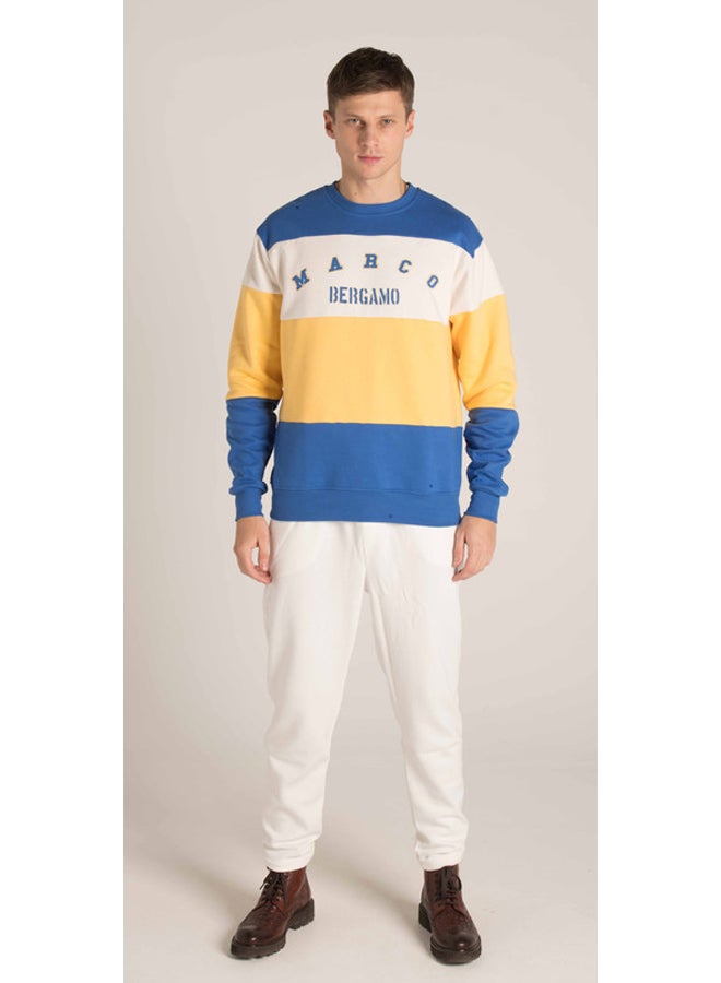 Marco Bergamo SWEATSHIRTCREWNECK COLOR BLOCK  - Image 1