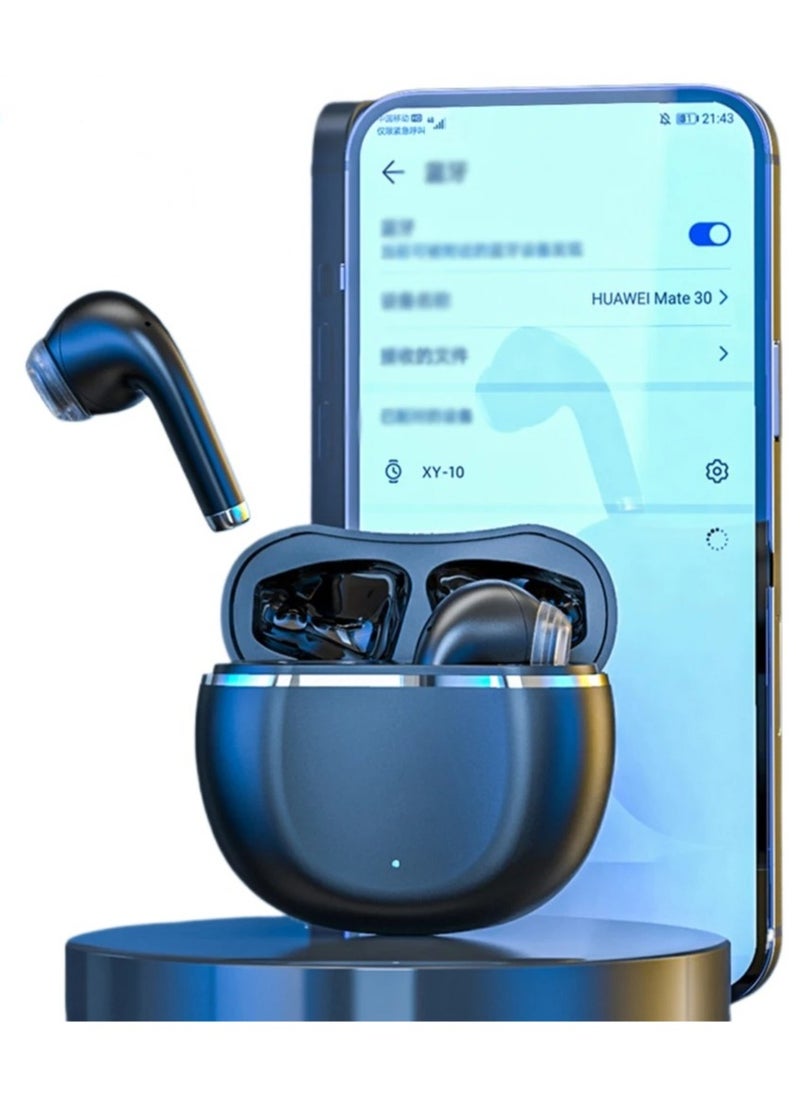 JBLTM Wireless Ear Buds, Earbuds Bluetooth 5.3 Headphones, HiFi Stereo Sound Waterproof in-Ear Earphones with ENC Dual Mic Noise Cancelling Earbud for iPhone/Samsung/Android Sports Workout-Black  - Image 1
