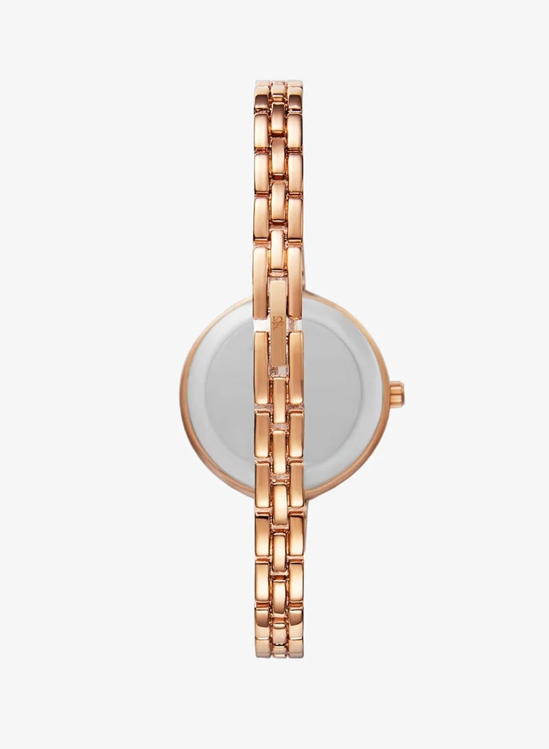 Kenneth Scott White Women's Alloy Analog Watch K22522-RBKW - 27 mm for Women | Best Price UAE