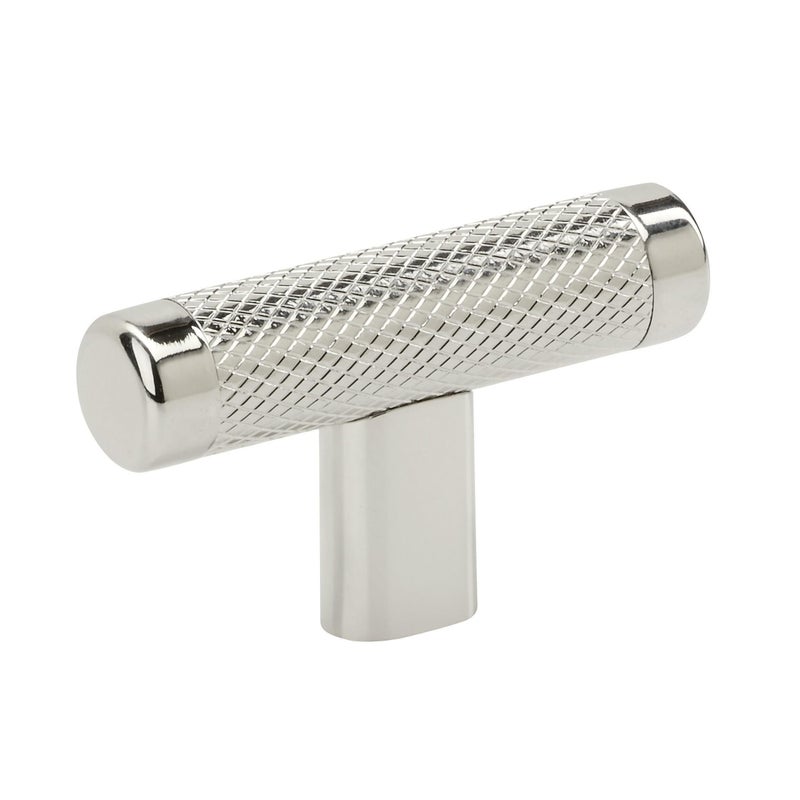 Amerock Kitchen Cabinet Knob Polished Nickel 258 in 67 mm Bronx 1 Pack Furniture Hardware Bathroom Drawer Knob Dresser Drawer Handle Cabinet Pull