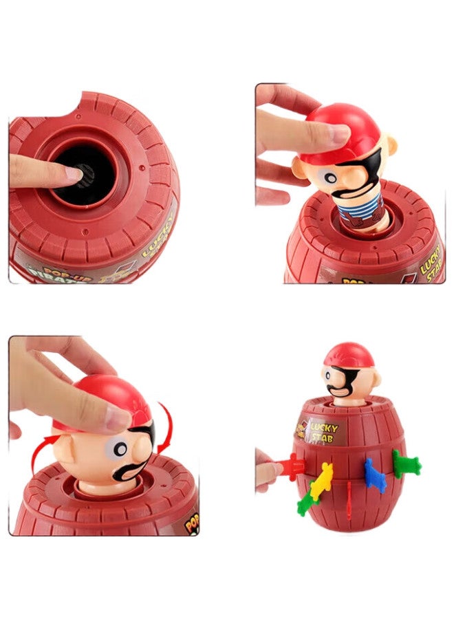 Tatanice Pirate Barrel Toy With Knife, Piggy Bank, Parent-Child Interactive Tabletop Game, Children'S Birthday Gift - Image 2