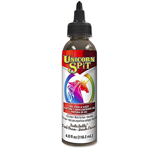Unicorn SPiT 5770012 Gel Stain & Glaze, Rustic Reality, 4 Ounce Bottle - Image 1
