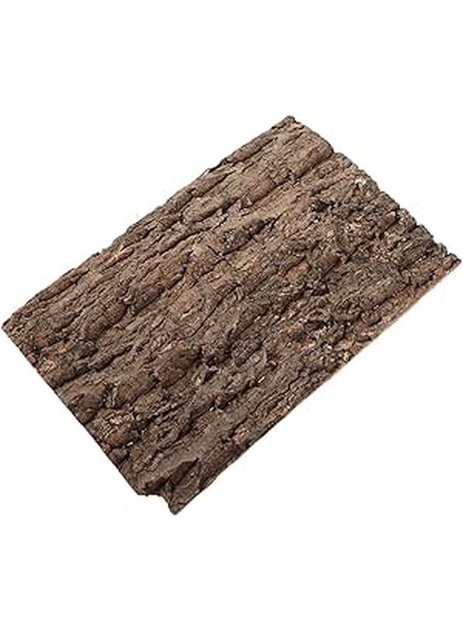 Expanded Natural Reptile Bark Cork Bark Terrarium Background Board 20x30cm Habitat Decor for Climbing and Shelter - Image 1