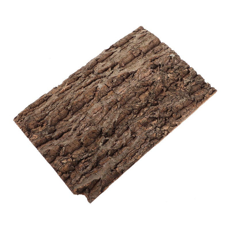 Expanded Natural Reptile Bark Cork Bark Terrarium Background Board 20x30cm Habitat Decor for Climbing and Shelter - Image 2