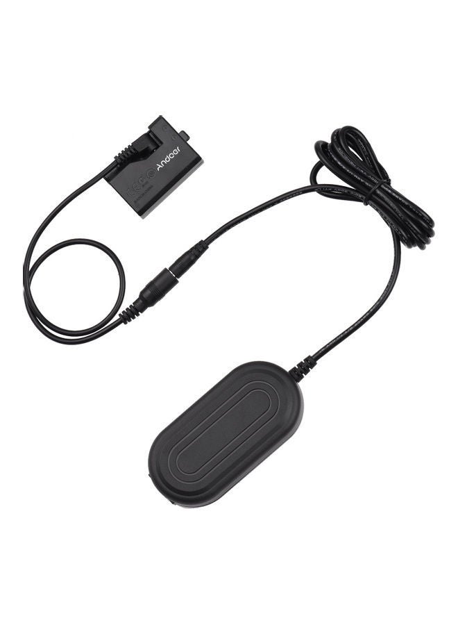 NIBEMINENT AC Power Adapter Dummy Battery Charger Kit Compatible Black - Image 1