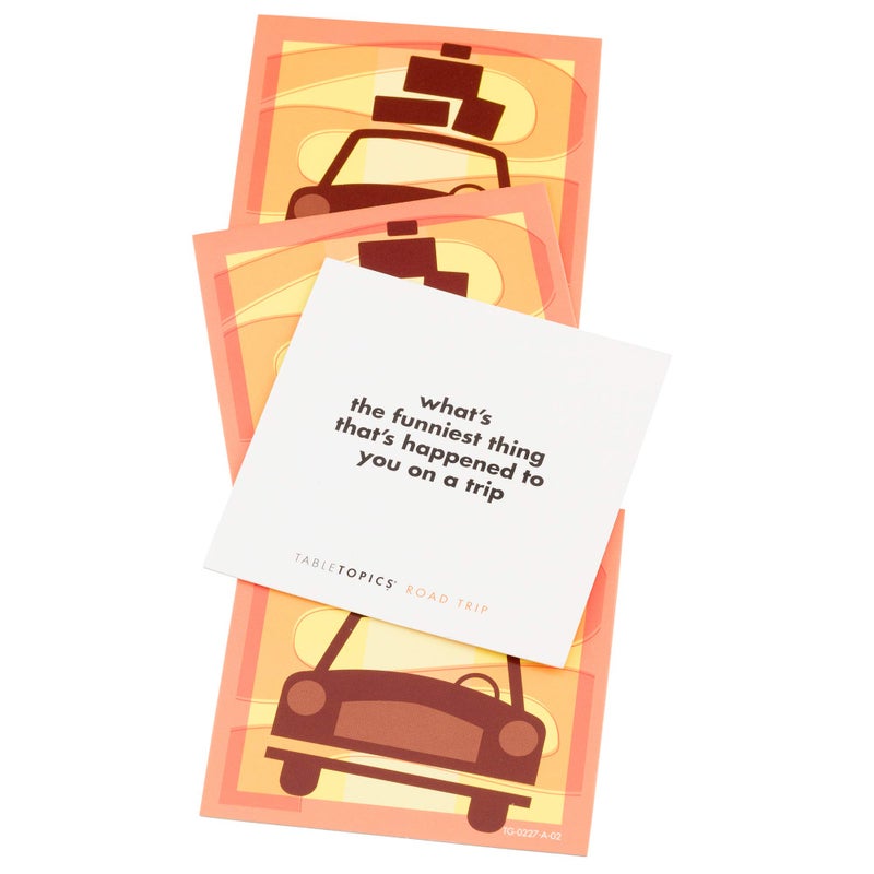TableTopics Road Trip to Go - 40 Conversation Cards for Kids and Families in The Car, Game for Fun & Connection During Travel, Delightful Stocking Stuffer - Image 3