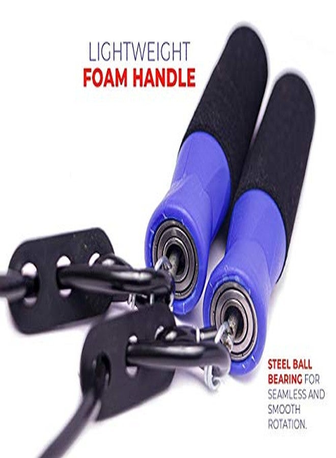 بورت حبل قفز أزرق/أحمر - Image 4