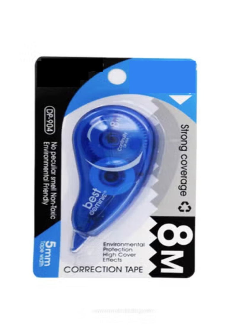 Libra 6-Piece Correction tapes 8 meters, 5mm width (Assorted Colors) 