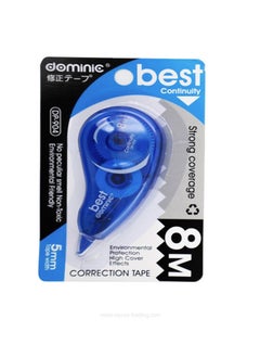 Libra 6-Piece Correction tapes 8 meters, 5mm width (Assorted Colors) 