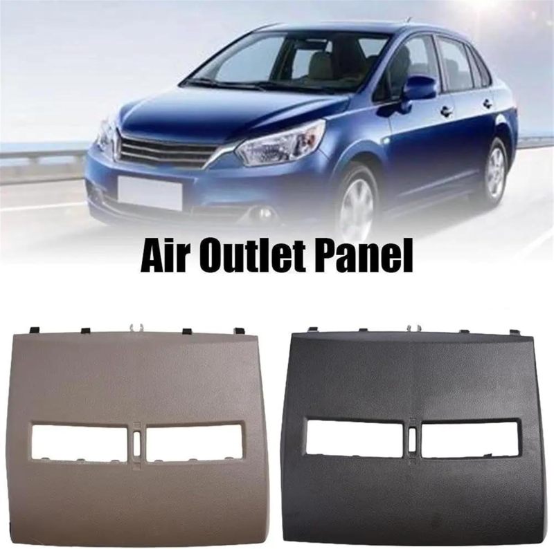 Car Air Vent Cover: Black 1X Plate, Exquisite Craftsmanship, Easy Installation - Stable Performance Dashboard Vent Cover for Nissan Tiida Daily Commute, Road Travel - Image 2
