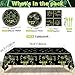 PTECDROTS Video Game Party Decorations 81Pcs Green Gaming Birthday Decorations Includes Game On Plates Napkins Tablecloth for Boys Level Up Birthday Decorations Game On Party Supplies Serve 20 - Image 4