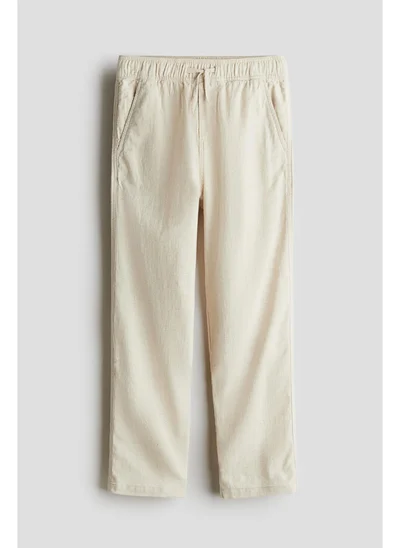 اتش اند ام Linen-blend trousers