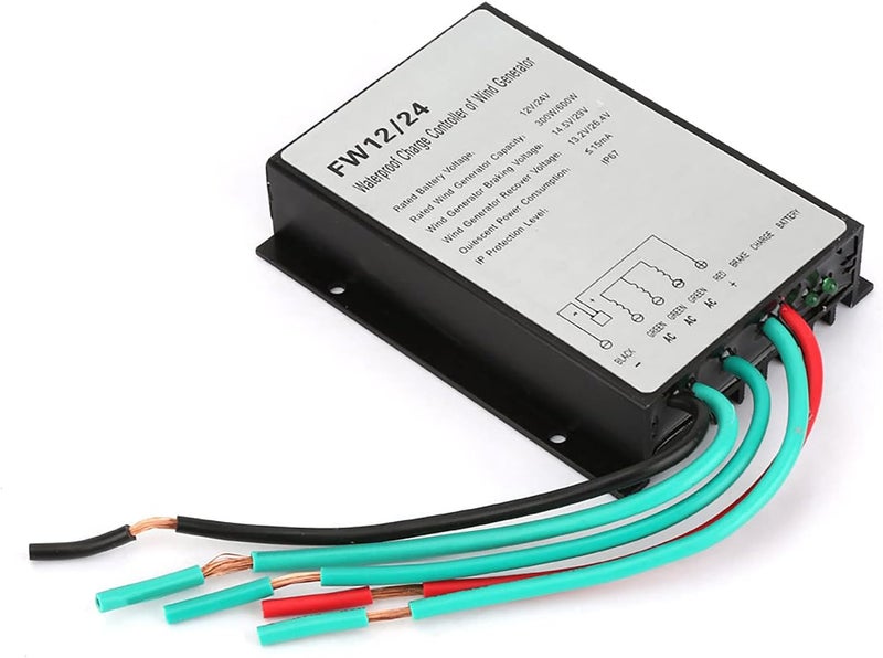 مستودعات متعددة النقاط على مستوى البلاد وحدة تحكم توربينات الرياح، FW12/24 300W/600W بتصنيف IP67، 3.9 × 3.4 × 1.1 بوصة جودة محسنة للاستخدام اليومي تصميم يطيل العمر كل منطقة جودة عالمية موثوقة - Image 3