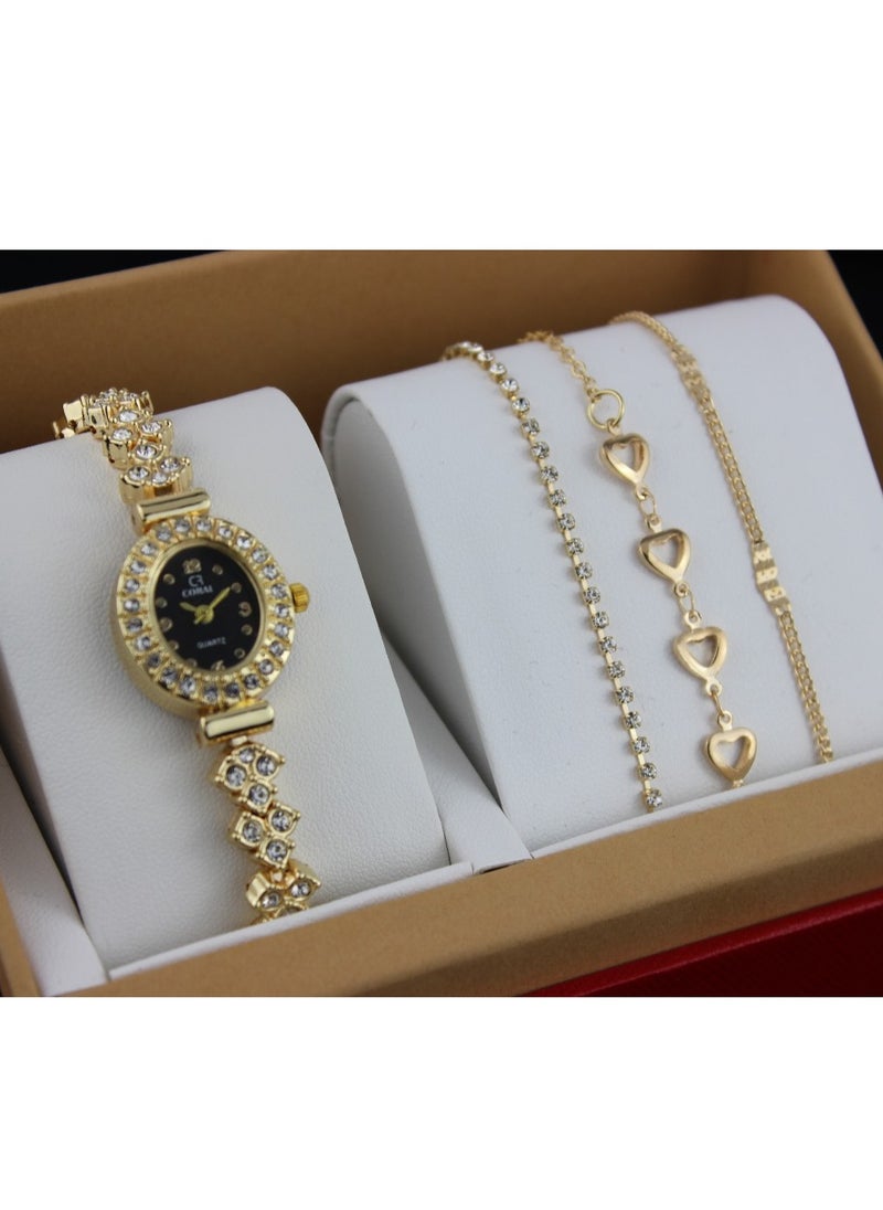 Reclaim with Argireline Women's evening watch set 