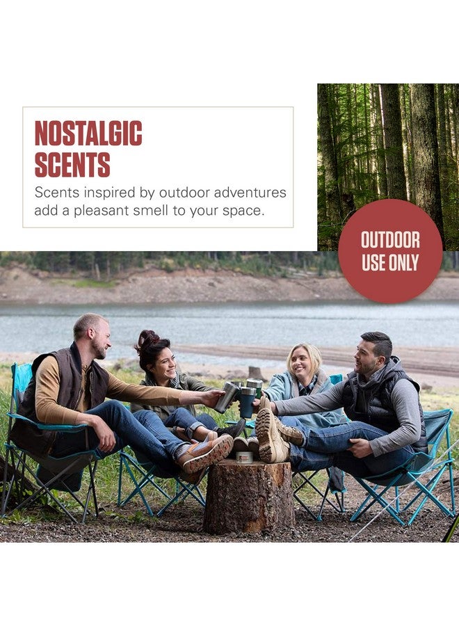 Coleman Scented Tin Citronella Candle - 3 Pack, S'Mores, Pine and Campfire - Image 4
