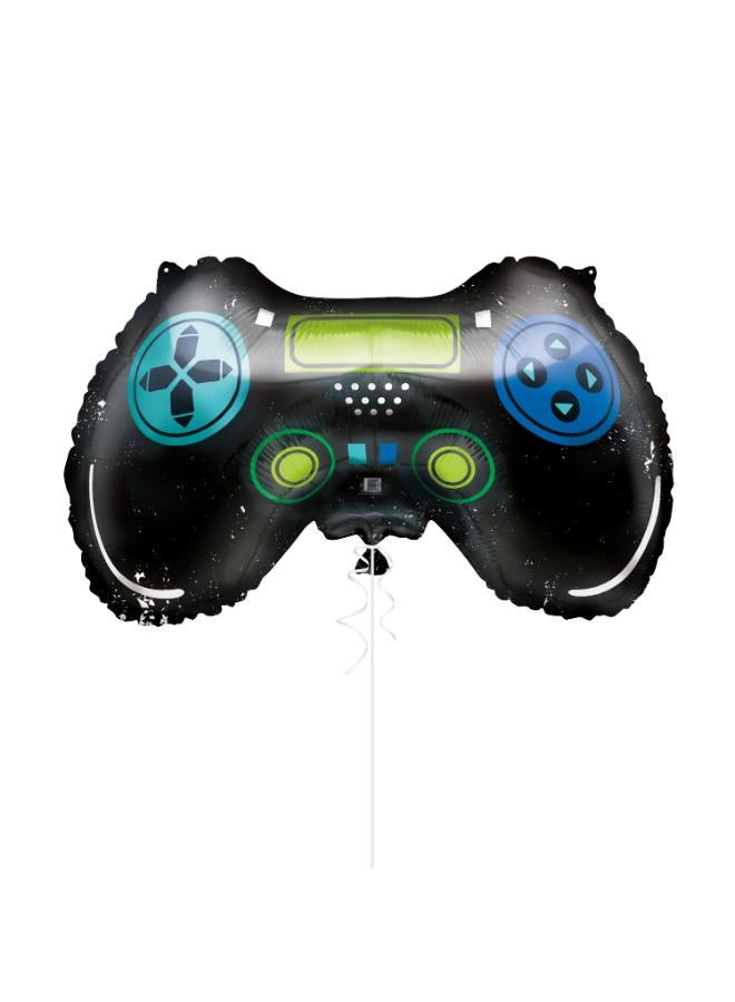 Unique بالون فويل على شكل وحدة تحكم ألعاب عملاق 23 بوصة - Image 1