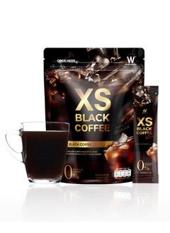 Wink White Wink White XS Black Coffee – 0% Sugar, Cholesterol-Free Slimming Coffee – Instant Arabica Blend for Weight Management & Energy Boost – 10 Sachets x 5g  - Image 2