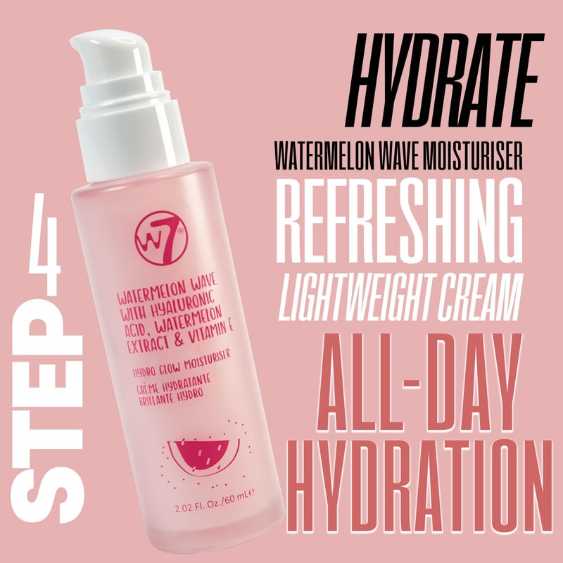 W7 Self Care Skincare Set | Face Cleanser, Toner, Serum, Moisturizer & Lip Mask | Complete Daily Face Routine | Full Size, Long Lasting Products to Use at Home - Image 5