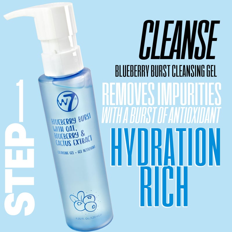 W7 Self Care Skincare Set | Face Cleanser, Toner, Serum, Moisturizer & Lip Mask | Complete Daily Face Routine | Full Size, Long Lasting Products to Use at Home - Image 2