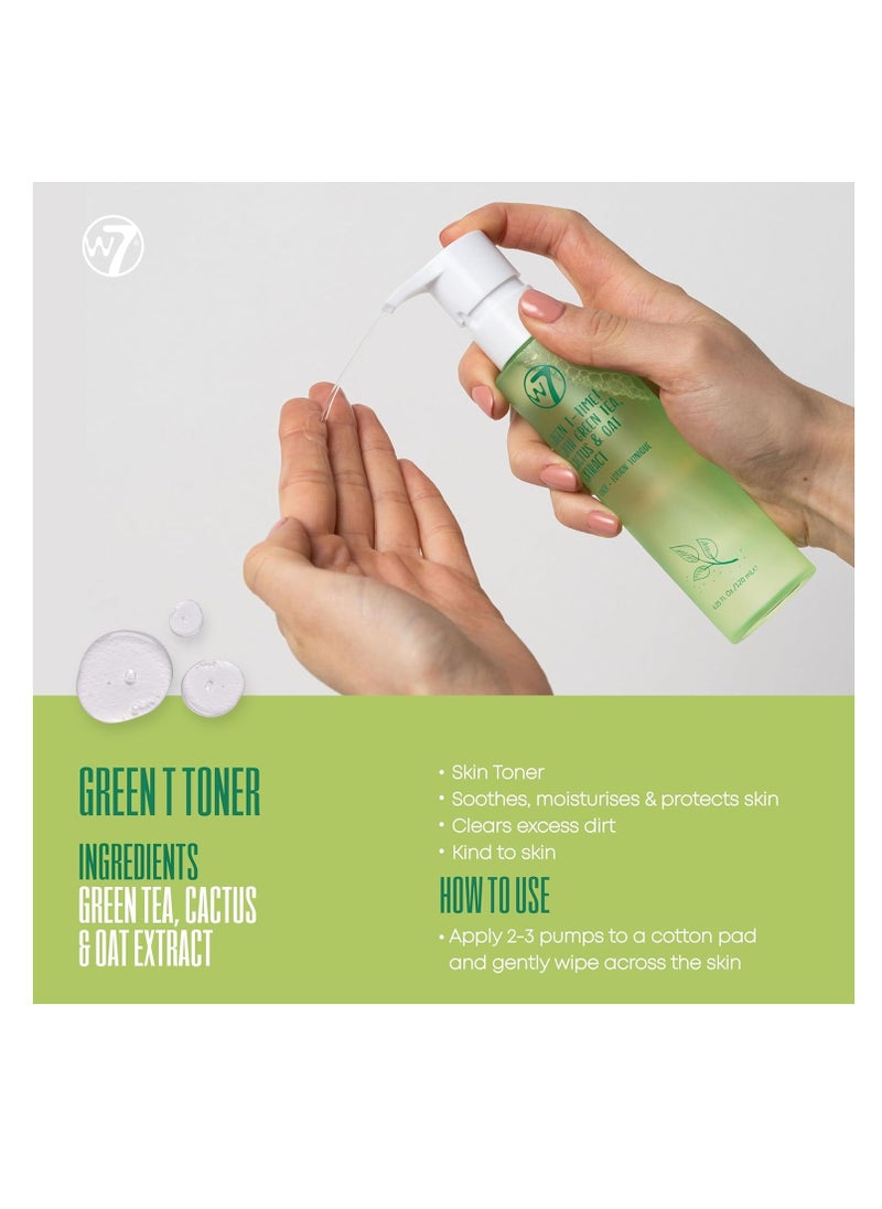 W7 - W7 Self-Care Skincare Set - 5 Step Daily Routine - Moisturizer, Serum, Toner, Cleanser & Lip Mask - Full Size Skin Care Kit for Natural, Beautiful Skin - Image 1