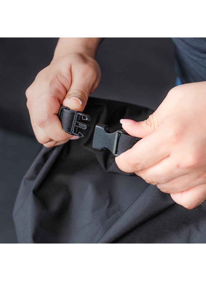 Travel Likes Me Waterproof Travel Bag - Small Pouch for Men and Women, Travelling Gear, Camping Accessories, Trekking, Hiking, Swimming, Traveller Pouches, 20l ltrs Dry Bag (Black, 20 Liters) - Image 4