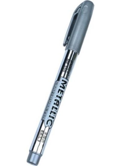 Profisher - Sealing Wax Contour Touch Up Paint Pen Metallic Gold Silver Silver - Image 1