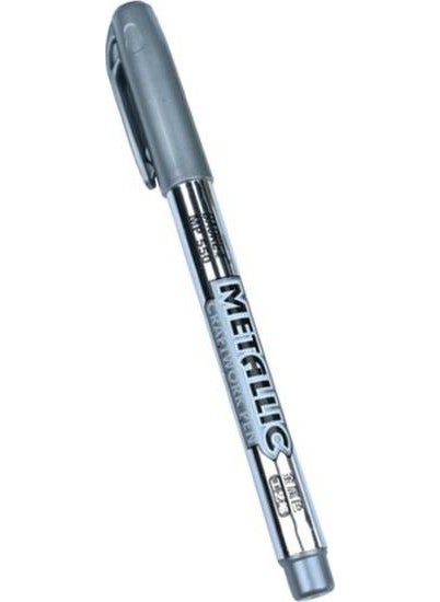 Profisher Sealing Wax Contour Touch Up Paint Pen Metallic Gold Silver Silver  - Image 5